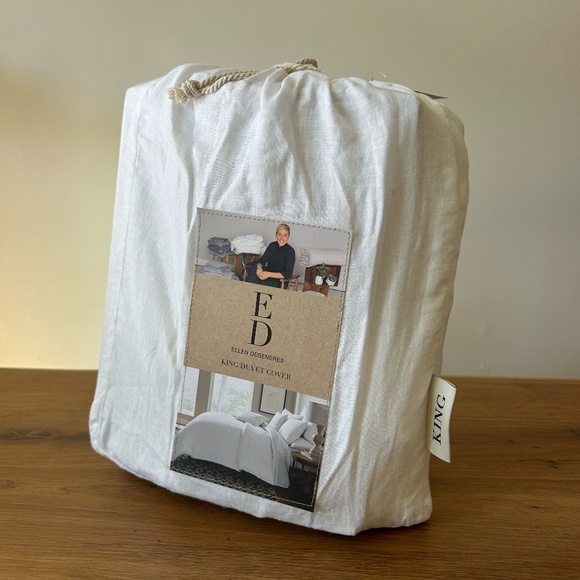 Ellen Degeneres King Duvet Cover Dream White - Picture 4 of 6
